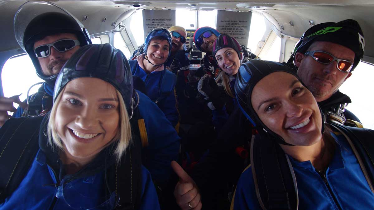 charity skydive