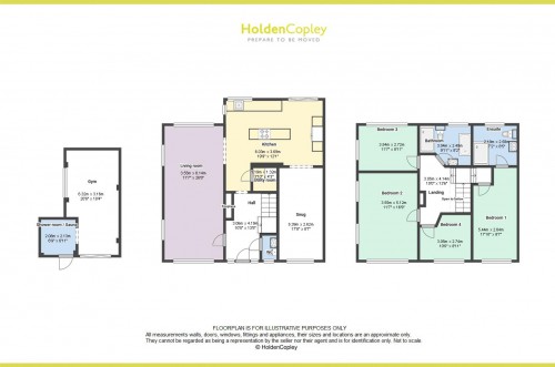 Floorplan for Middlebeck Avenue, Arnold, Nottinghamshire, NG5 8AN