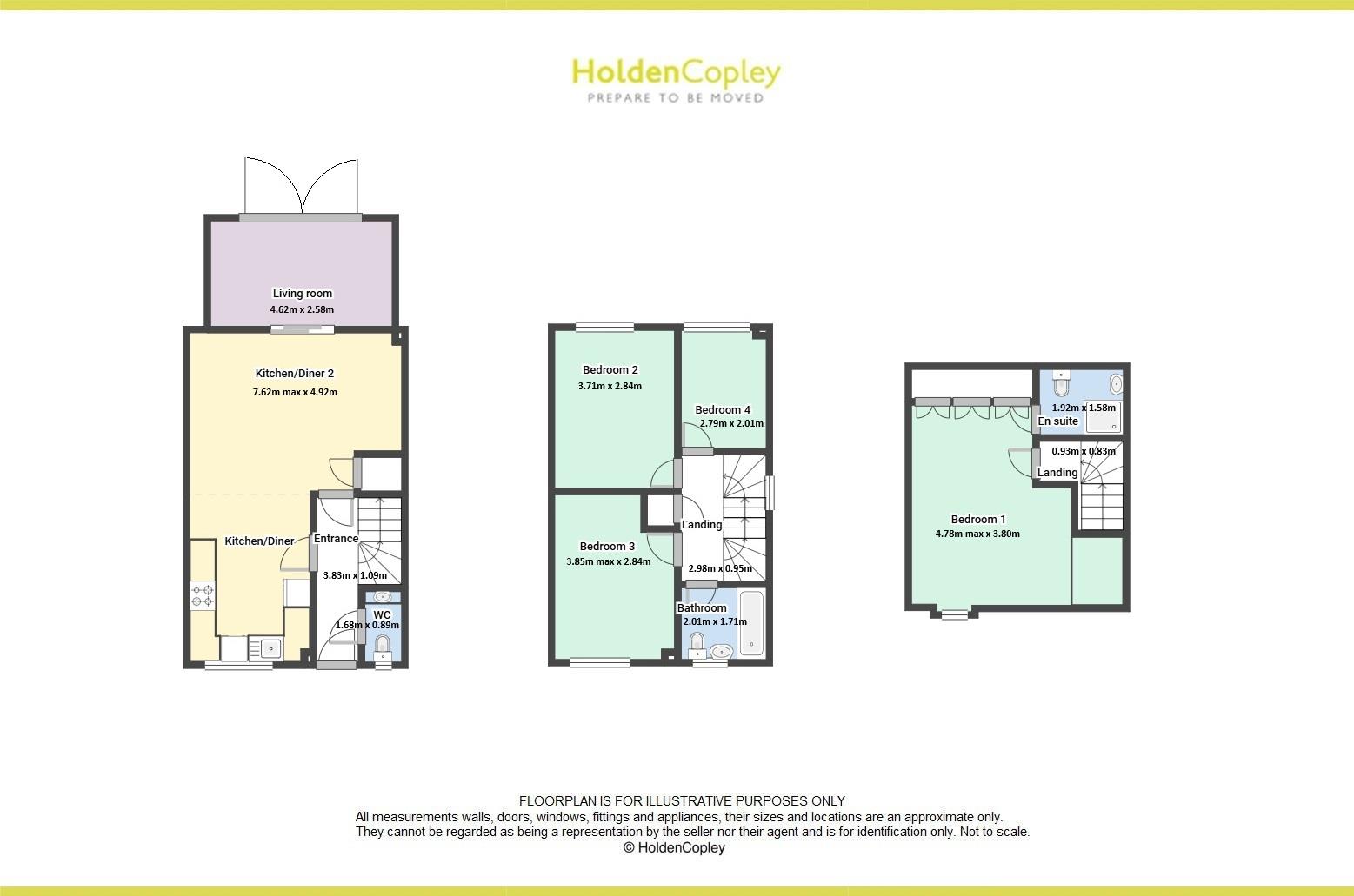 Floorplan for Autumn Way, Beeston, Nottinghamshire, NG9 2JW