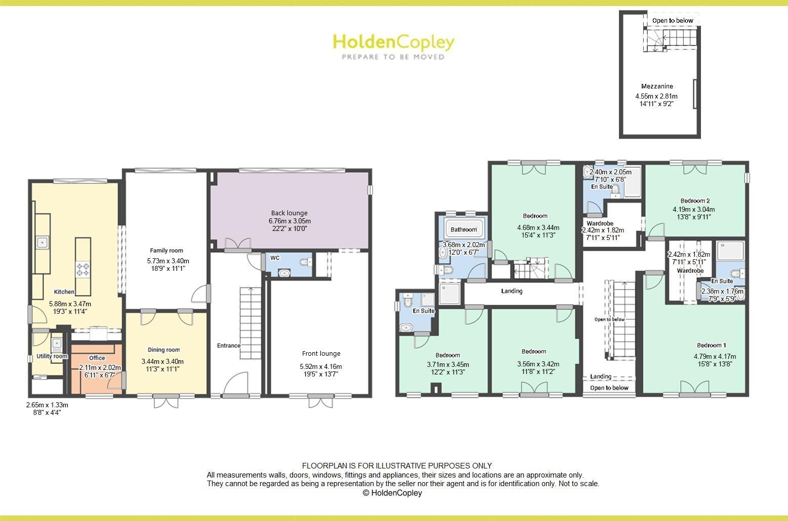 Floorplan for Landmere Lane, Ruddington, Nottinghamshire, NG11 6ND