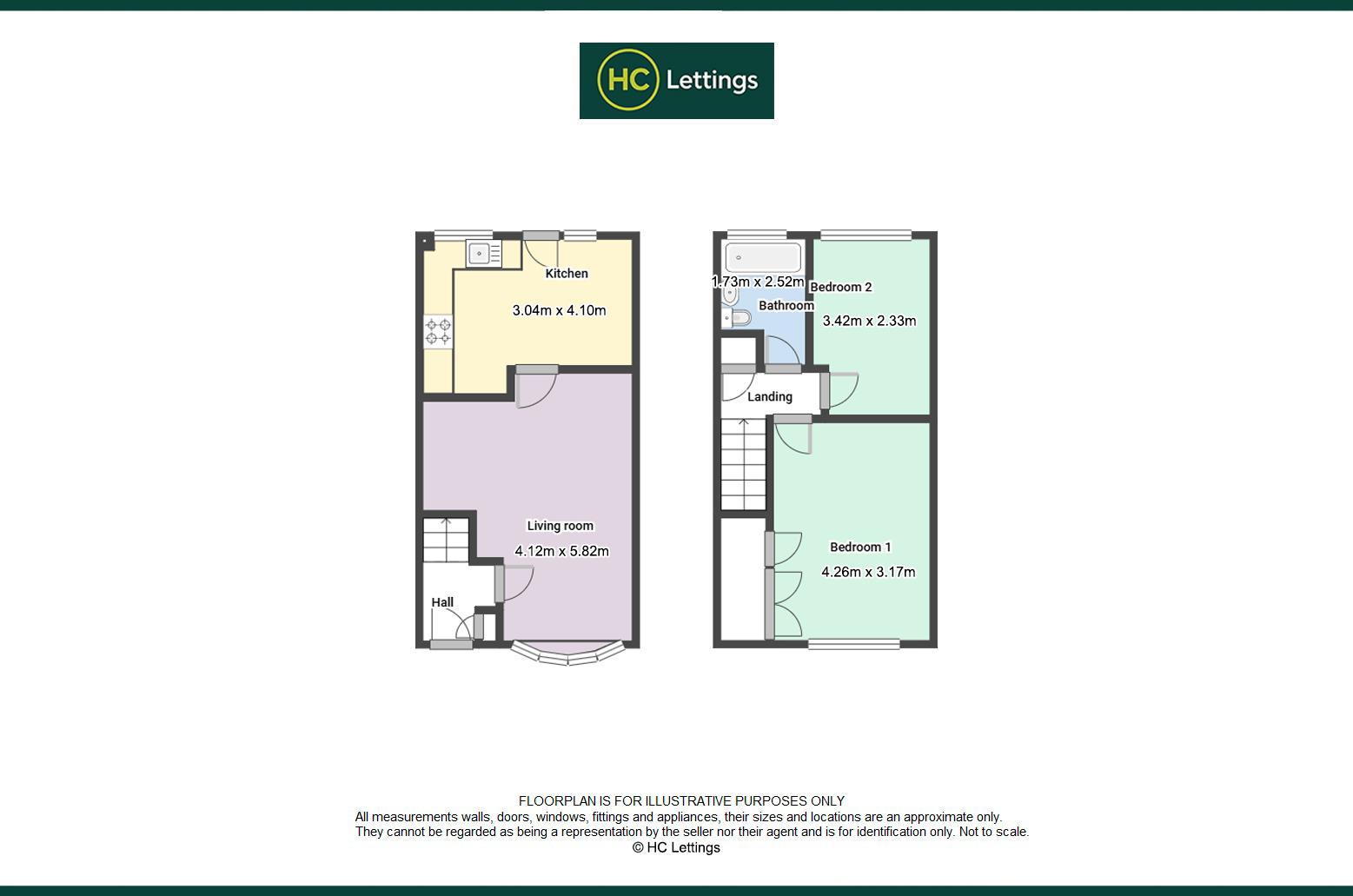 Floorplan for Spinningdale, Arnold, Nottingham, NG5 8QT