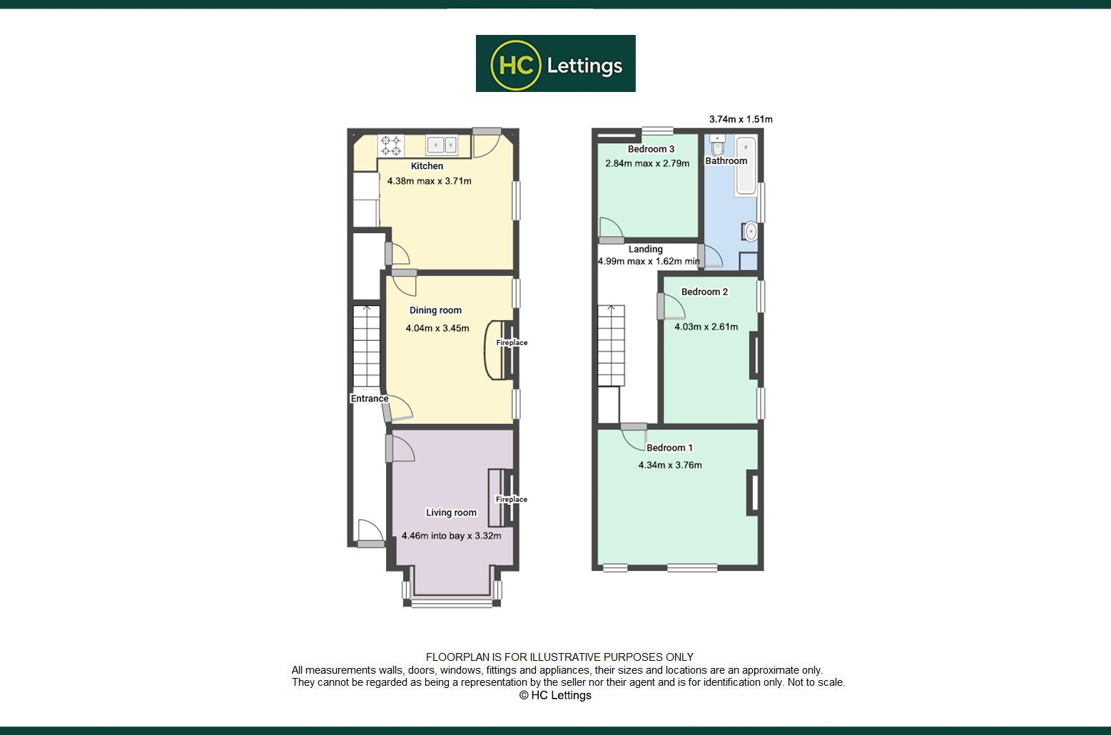 Floorplan for St. Chads Road, Sneinton, Nottinghamshire, NG3 2AU