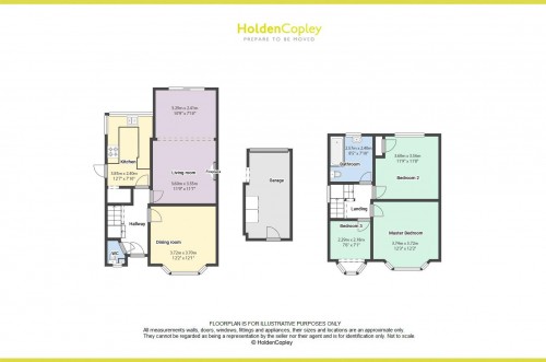 Floorplan for Onchan Drive, Carlton, Nottinghamshire, NG4 1DB