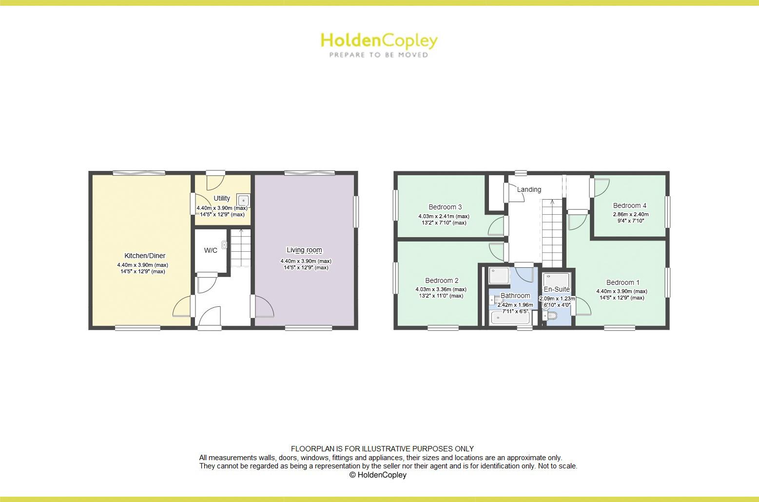 Floorplan for Meadowcroft Gardens, Hucknall, Nottingham