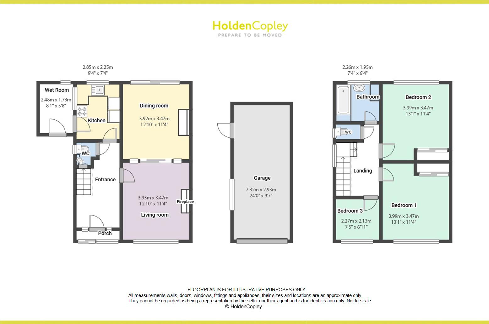 Floorplan for Wilford Lane, West Bridgford, Nottinghamshire, NG2 7QZ