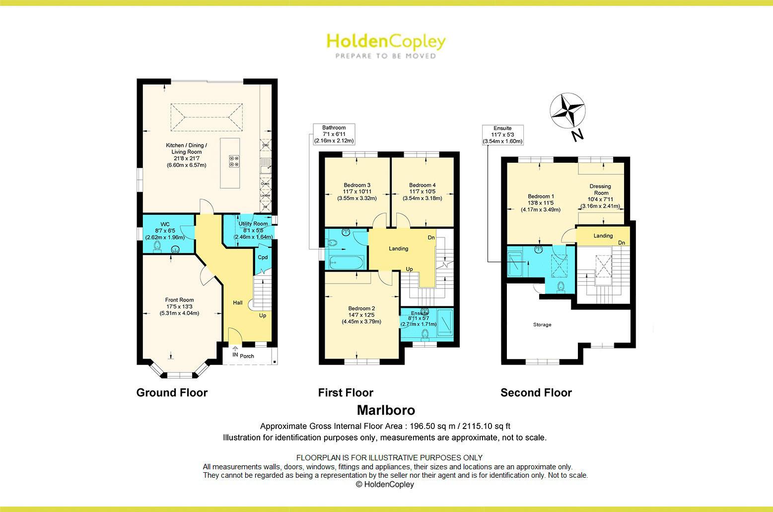 Floorplan for Marlborough Road, Woodthorpe, Nottinghamshire, NG5 4GB
