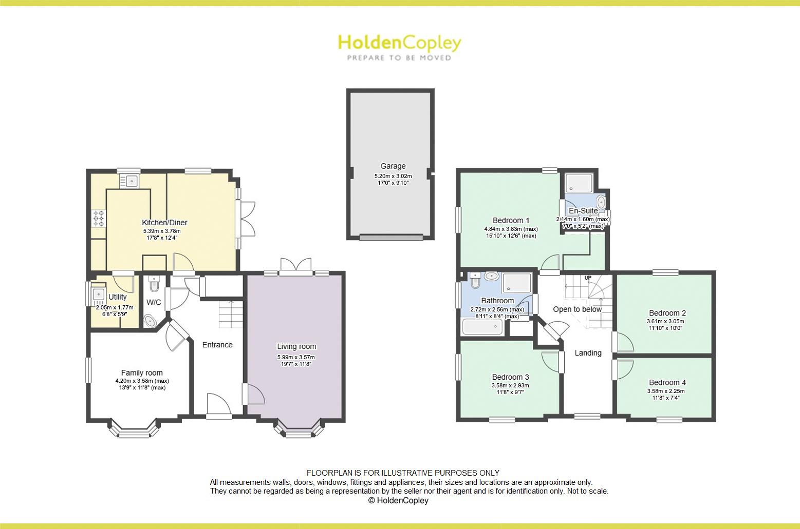 Floorplan for Pompeia Close, Hucknall, Nottinghamshire, NG15 8JF