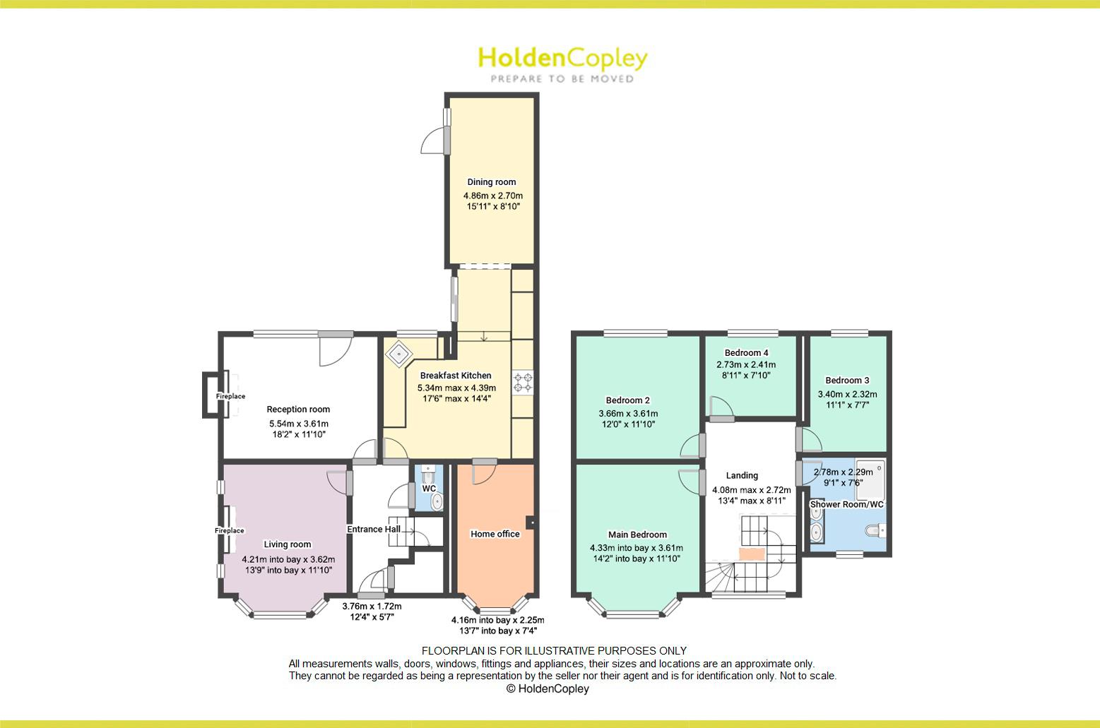Floorplan for Florence Road, West Bridgford, Nottinghamshire, NG2 5HR