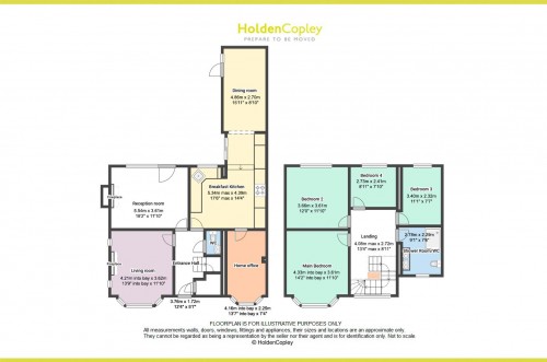Floorplan for Florence Road, West Bridgford, Nottinghamshire, NG2 5HR