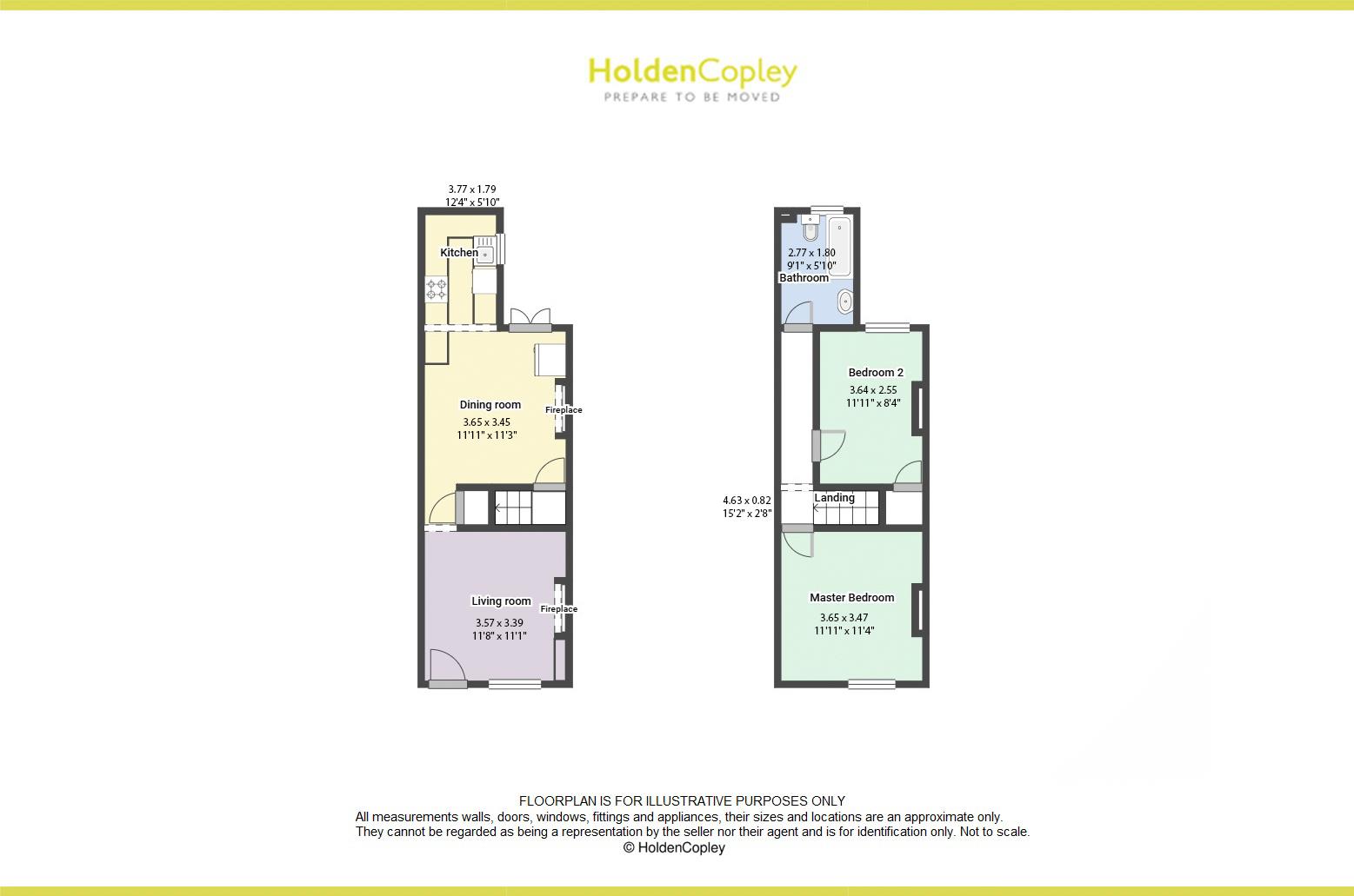 Floorplan for Harriett Street, Stapleford, Nottinghamshire, NG9 8FG