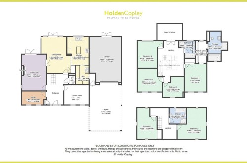 Floorplan for Meadow Close, Breaston, DE72