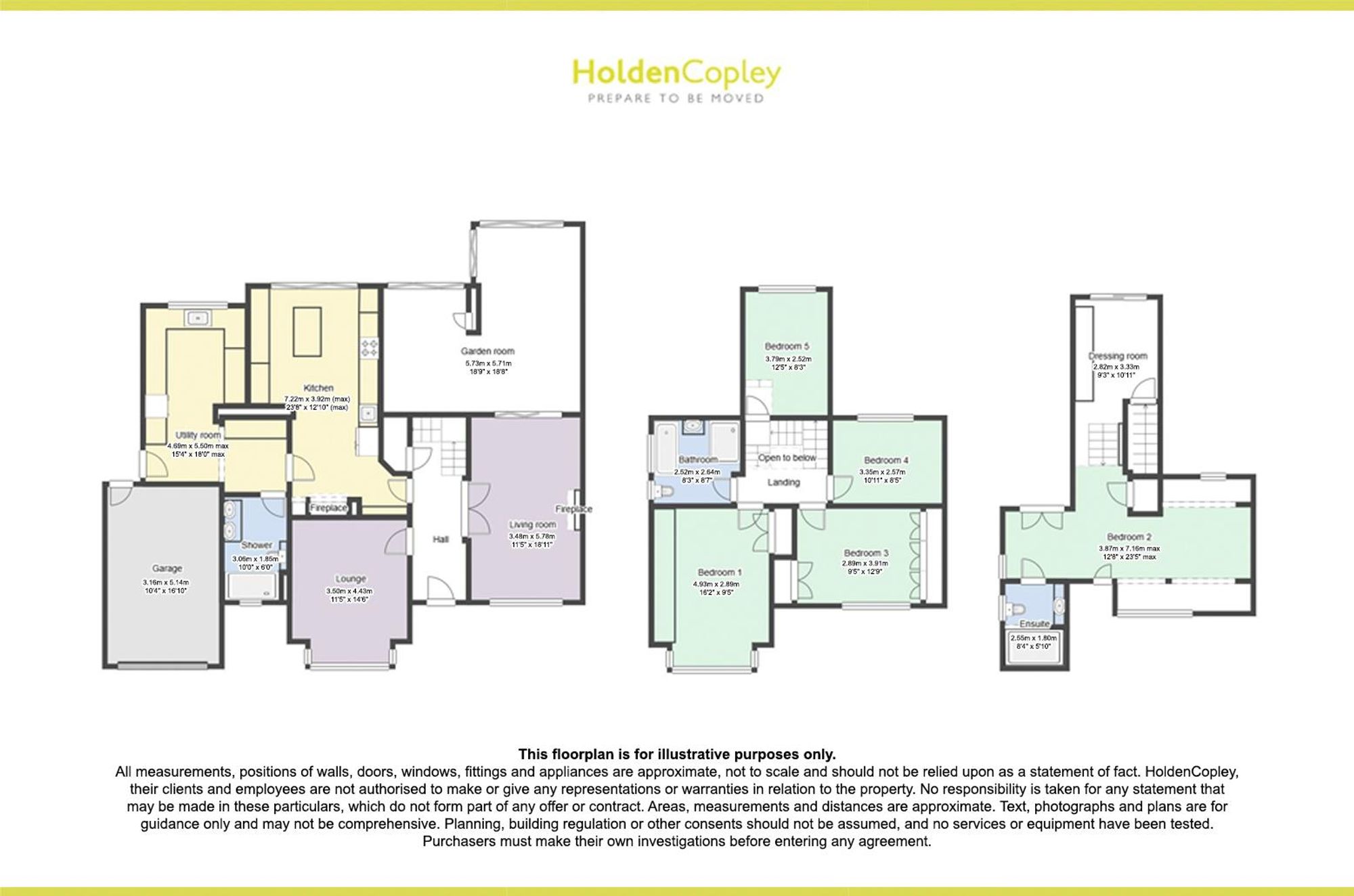 Floorplan for Leahurst Road, West Bridgford, NG2