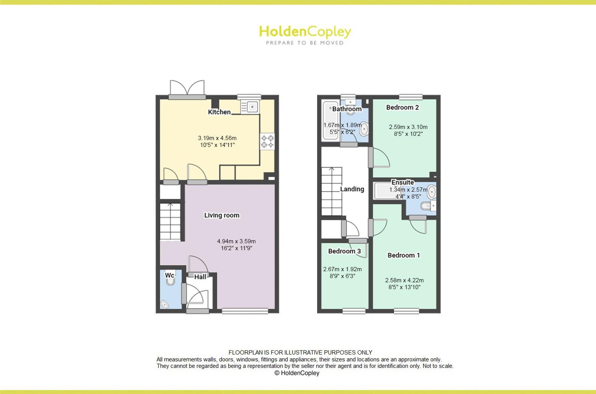 Floorplan for Wheatstone Gardens, Beeston, NG9